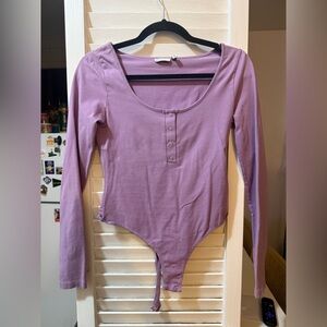 Lavender Long Sleeve Women's Top